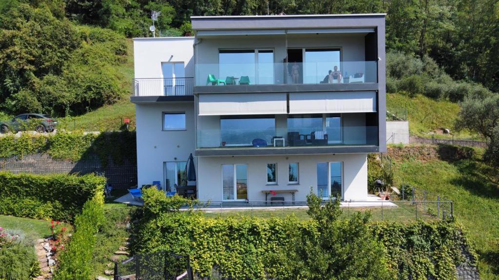 Il Cubo Di Anja Home Of Amazing View 피소그네 외부 사진